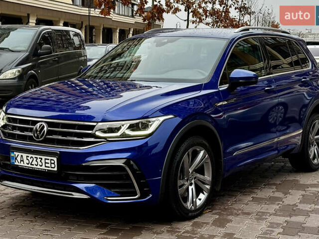 Синий Фольксваген Тигуан, объемом двигателя 1.98 л и пробегом 79 тыс. км за 34999 $, фото 1 на Automoto.ua