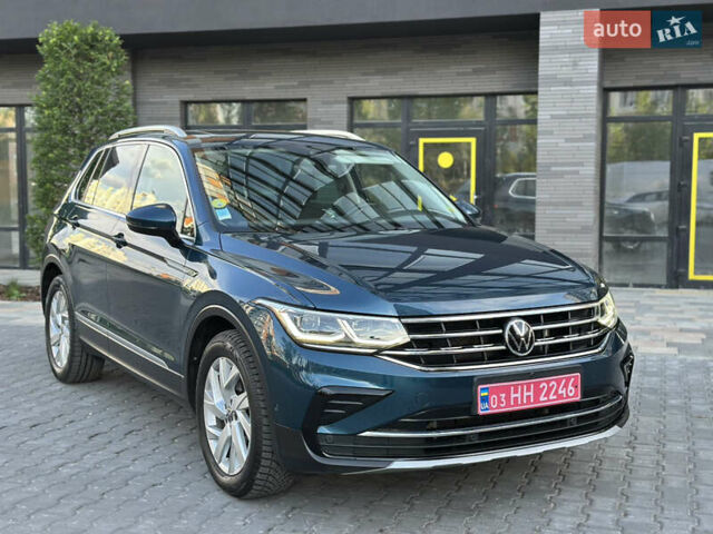 Синий Фольксваген Тигуан, объемом двигателя 2 л и пробегом 107 тыс. км за 33500 $, фото 3 на Automoto.ua