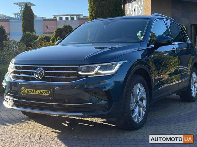 Синій Фольксваген Тігуан, об'ємом двигуна 2 л та пробігом 40 тис. км за 35800 $, фото 2 на Automoto.ua