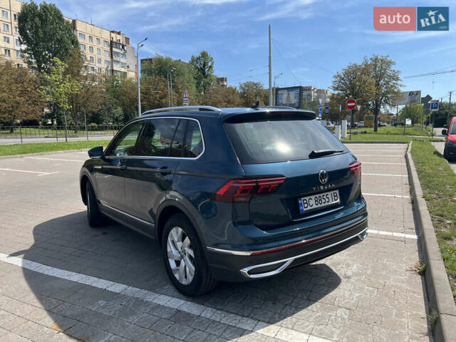 Синій Фольксваген Тігуан, об'ємом двигуна 2 л та пробігом 50 тис. км за 34000 $, фото 3 на Automoto.ua