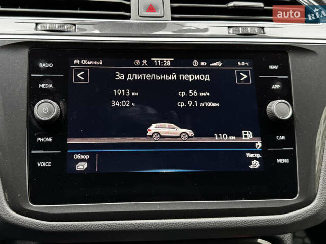 Синий Фольксваген Тигуан, объемом двигателя 1.98 л и пробегом 79 тыс. км за 34999 $, фото 116 на Automoto.ua