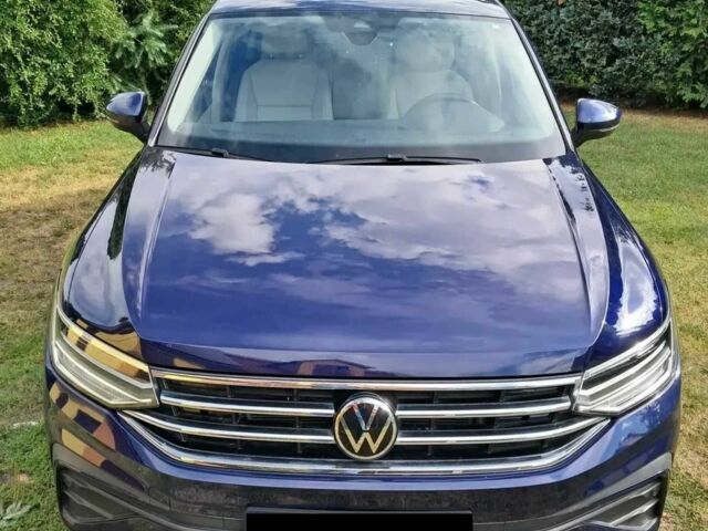 Синий Фольксваген Тигуан, объемом двигателя 2 л и пробегом 50 тыс. км за 19000 $, фото 2 на Automoto.ua