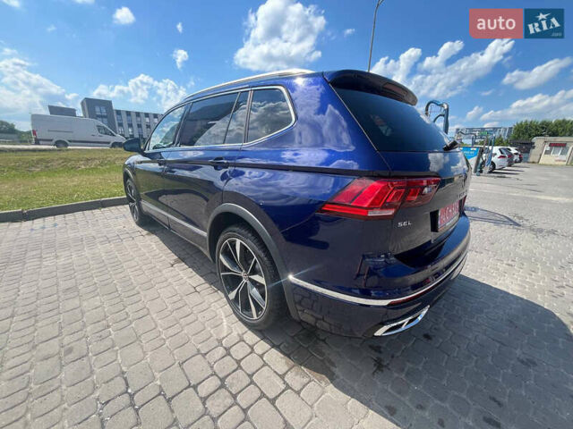 Синий Фольксваген Тигуан, объемом двигателя 1.97 л и пробегом 7 тыс. км за 39500 $, фото 4 на Automoto.ua