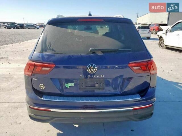 Синий Фольксваген Тигуан, объемом двигателя 2 л и пробегом 13 тыс. км за 8500 $, фото 5 на Automoto.ua