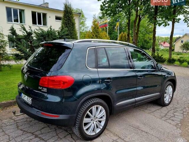 Зеленый Фольксваген Тигуан, объемом двигателя 1.97 л и пробегом 278 тыс. км за 13500 $, фото 14 на Automoto.ua