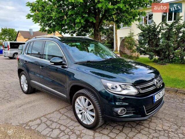 Зеленый Фольксваген Тигуан, объемом двигателя 1.97 л и пробегом 278 тыс. км за 13500 $, фото 3 на Automoto.ua