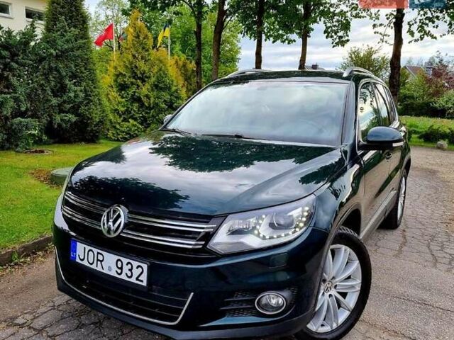 Зеленый Фольксваген Тигуан, объемом двигателя 1.97 л и пробегом 278 тыс. км за 13500 $, фото 1 на Automoto.ua