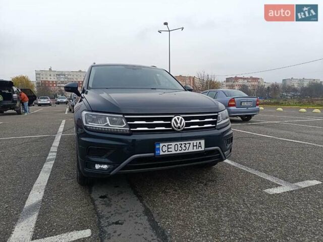 Зеленый Фольксваген Тигуан, объемом двигателя 2 л и пробегом 96 тыс. км за 19300 $, фото 2 на Automoto.ua