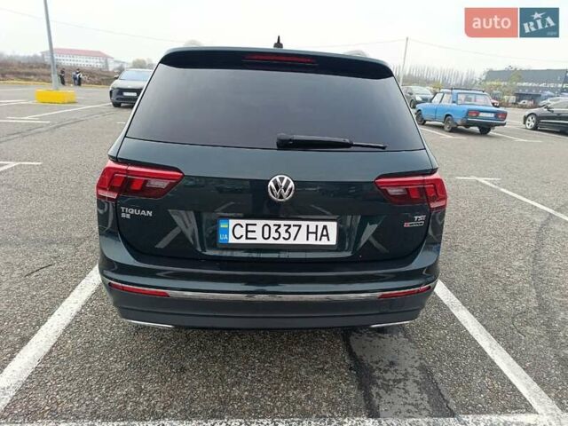 Зеленый Фольксваген Тигуан, объемом двигателя 2 л и пробегом 96 тыс. км за 19300 $, фото 6 на Automoto.ua