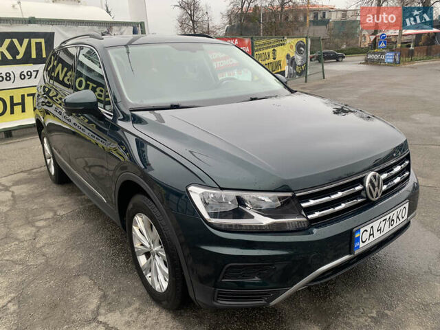 Зеленый Фольксваген Тигуан, объемом двигателя 1.98 л и пробегом 161 тыс. км за 21200 $, фото 1 на Automoto.ua