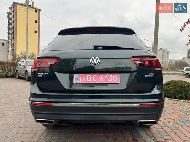 Зеленый Фольксваген Тигуан, объемом двигателя 1.98 л и пробегом 101 тыс. км за 16999 $, фото 4 на Automoto.ua