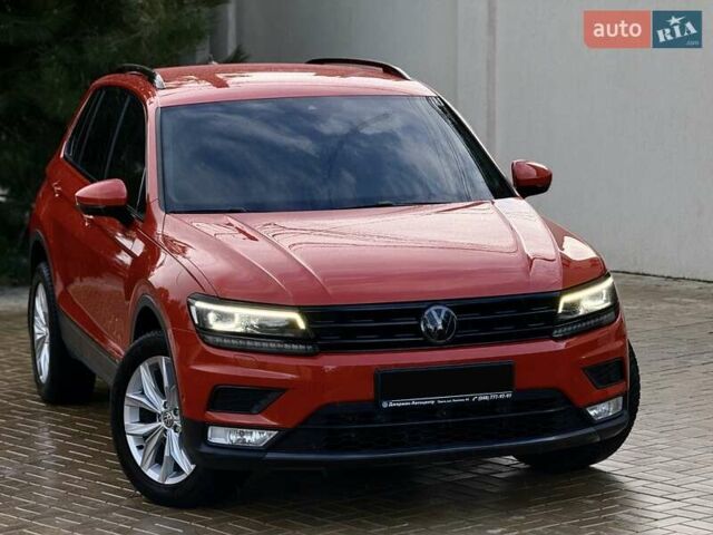 Оранжевый Фольксваген Тигуан, объемом двигателя 1.98 л и пробегом 161 тыс. км за 23900 $, фото 1 на Automoto.ua