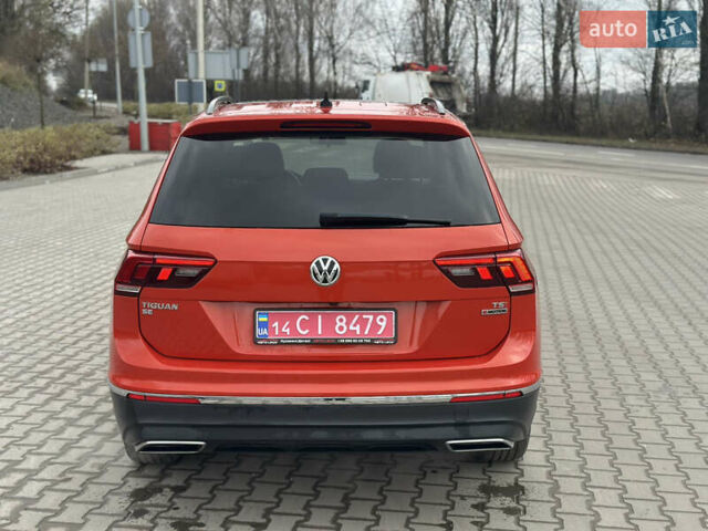 Оранжевый Фольксваген Тигуан, объемом двигателя 2 л и пробегом 143 тыс. км за 16700 $, фото 8 на Automoto.ua