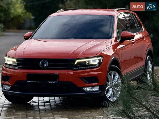 Оранжевый Фольксваген Тигуан, объемом двигателя 1.98 л и пробегом 161 тыс. км за 23900 $, фото 12 на Automoto.ua