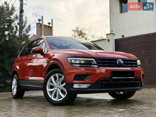 Оранжевый Фольксваген Тигуан, объемом двигателя 1.98 л и пробегом 161 тыс. км за 23900 $, фото 5 на Automoto.ua