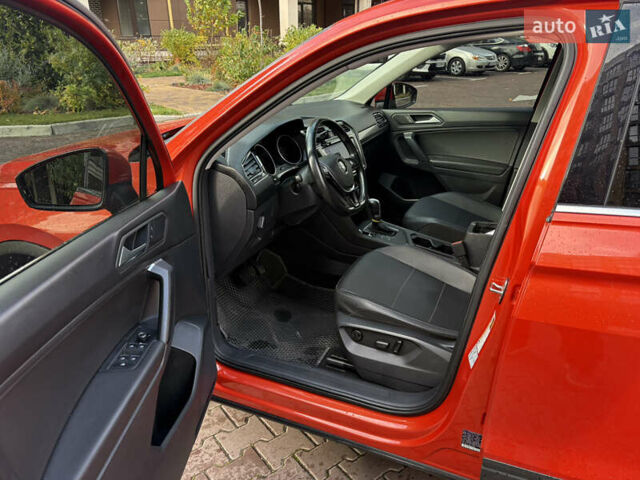 Оранжевый Фольксваген Тигуан, объемом двигателя 1.98 л и пробегом 185 тыс. км за 17700 $, фото 14 на Automoto.ua