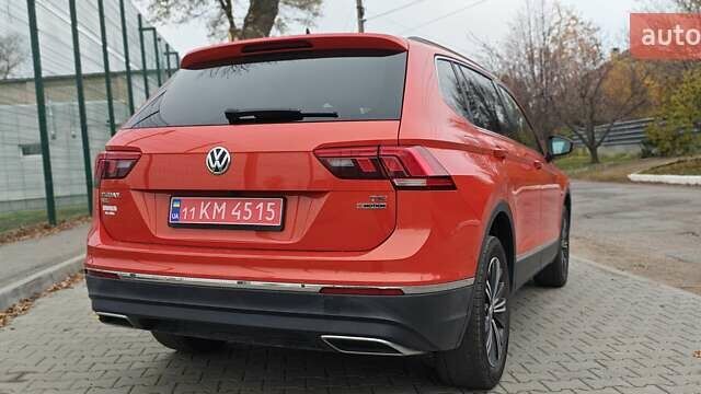 Оранжевый Фольксваген Тигуан, объемом двигателя 1.98 л и пробегом 148 тыс. км за 16200 $, фото 8 на Automoto.ua