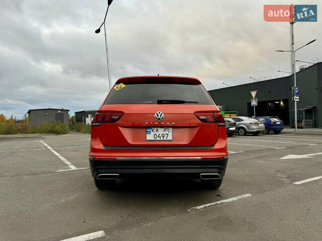 Оранжевый Фольксваген Тигуан, объемом двигателя 1.98 л и пробегом 176 тыс. км за 19200 $, фото 6 на Automoto.ua