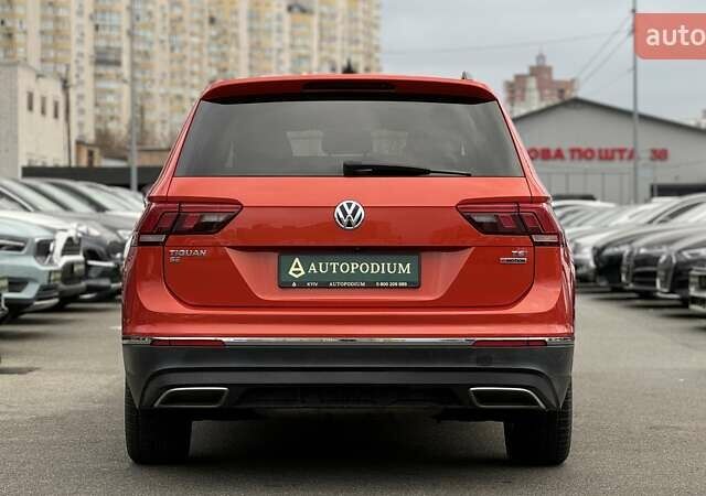 Оранжевый Фольксваген Тигуан, объемом двигателя 1.98 л и пробегом 112 тыс. км за 18999 $, фото 6 на Automoto.ua