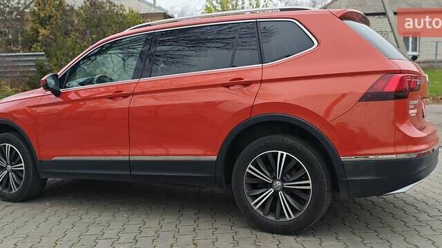Оранжевый Фольксваген Тигуан, объемом двигателя 1.98 л и пробегом 148 тыс. км за 16200 $, фото 5 на Automoto.ua
