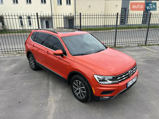 Помаранчевий Фольксваген Тігуан, об'ємом двигуна 1.98 л та пробігом 58 тис. км за 18900 $, фото 5 на Automoto.ua