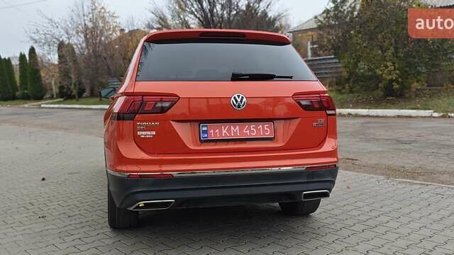 Оранжевый Фольксваген Тигуан, объемом двигателя 1.98 л и пробегом 148 тыс. км за 16200 $, фото 7 на Automoto.ua