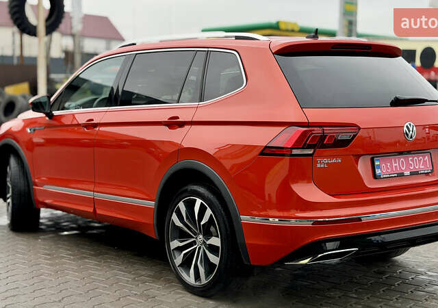 Оранжевый Фольксваген Тигуан, объемом двигателя 2 л и пробегом 152 тыс. км за 25900 $, фото 6 на Automoto.ua