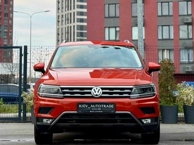Оранжевый Фольксваген Тигуан, объемом двигателя 2 л и пробегом 46 тыс. км за 22500 $, фото 1 на Automoto.ua