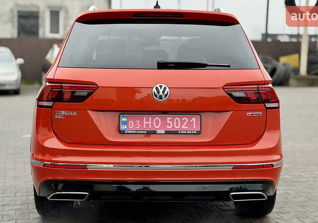 Оранжевый Фольксваген Тигуан, объемом двигателя 2 л и пробегом 152 тыс. км за 25900 $, фото 5 на Automoto.ua
