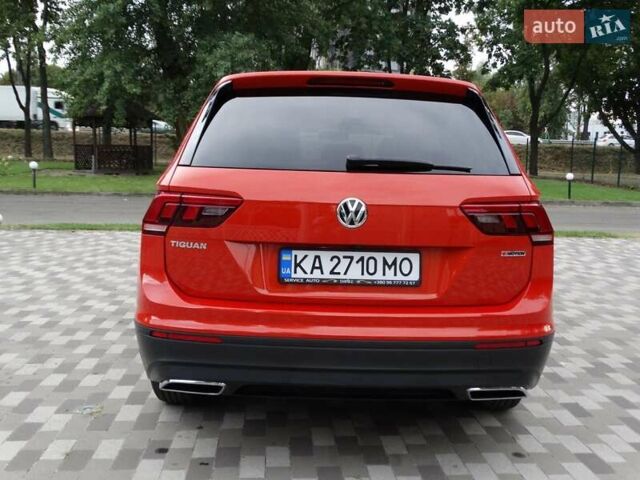Оранжевый Фольксваген Тигуан, объемом двигателя 1.98 л и пробегом 107 тыс. км за 19500 $, фото 4 на Automoto.ua