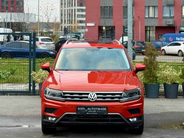 Оранжевый Фольксваген Тигуан, объемом двигателя 2 л и пробегом 46 тыс. км за 22500 $, фото 8 на Automoto.ua