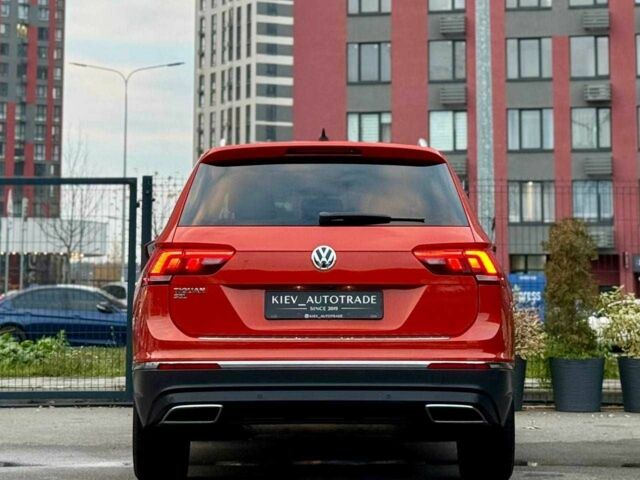 Оранжевый Фольксваген Тигуан, объемом двигателя 2 л и пробегом 46 тыс. км за 22500 $, фото 2 на Automoto.ua
