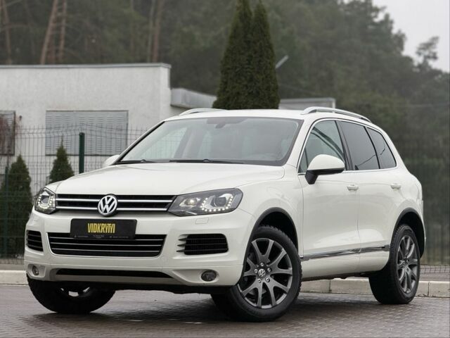 Белый Фольксваген Туарег, объемом двигателя 3 л и пробегом 189 тыс. км за 17450 $, фото 1 на Automoto.ua