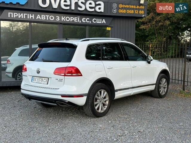 Белый Фольксваген Туарег, объемом двигателя 2.97 л и пробегом 205 тыс. км за 23900 $, фото 12 на Automoto.ua