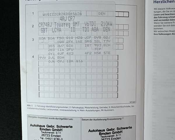 Білий Фольксваген Туарег, об'ємом двигуна 2.97 л та пробігом 141 тис. км за 51999 $, фото 75 на Automoto.ua