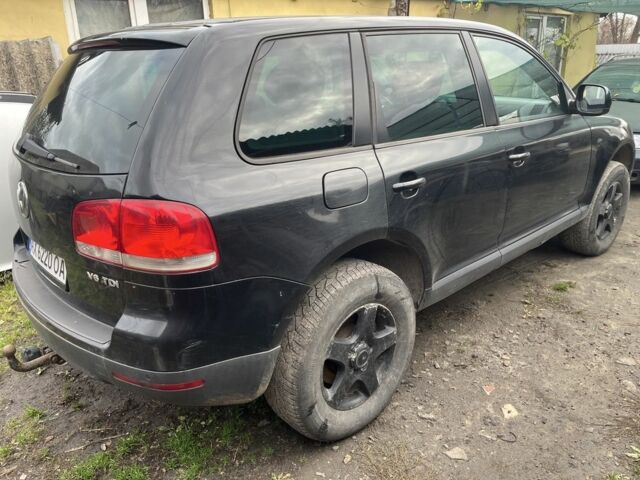 Черный Фольксваген Туарег, объемом двигателя 3 л и пробегом 370 тыс. км за 3550 $, фото 3 на Automoto.ua