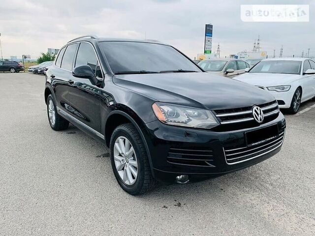 Черный Фольксваген Туарег, объемом двигателя 3 л и пробегом 264 тыс. км за 18500 $, фото 4 на Automoto.ua