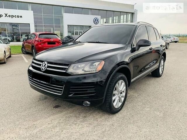 Черный Фольксваген Туарег, объемом двигателя 3 л и пробегом 264 тыс. км за 18500 $, фото 2 на Automoto.ua