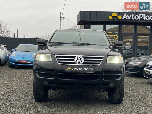Черный Фольксваген Туарег, объемом двигателя 2.5 л и пробегом 373 тыс. км за 6950 $, фото 71 на Automoto.ua