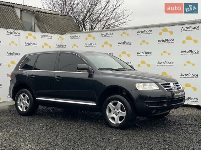 Черный Фольксваген Туарег, объемом двигателя 2.5 л и пробегом 373 тыс. км за 6950 $, фото 16 на Automoto.ua