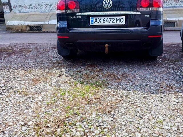 Черный Фольксваген Туарег, объемом двигателя 4.2 л и пробегом 0 тыс. км за 8000 $, фото 1 на Automoto.ua