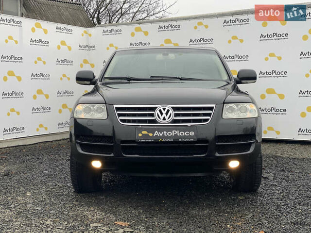 Черный Фольксваген Туарег, объемом двигателя 2.5 л и пробегом 373 тыс. км за 6950 $, фото 7 на Automoto.ua