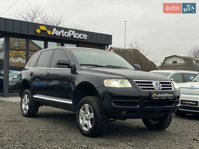 Черный Фольксваген Туарег, объемом двигателя 2.5 л и пробегом 373 тыс. км за 6950 $, фото 72 на Automoto.ua