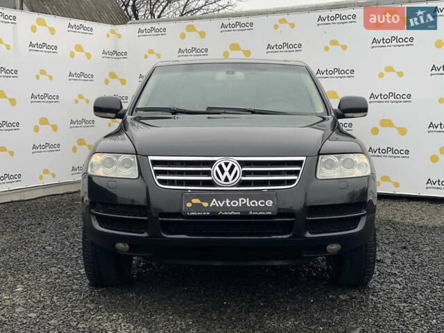 Черный Фольксваген Туарег, объемом двигателя 2.5 л и пробегом 373 тыс. км за 6950 $, фото 3 на Automoto.ua