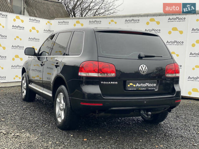 Черный Фольксваген Туарег, объемом двигателя 2.5 л и пробегом 373 тыс. км за 6950 $, фото 26 на Automoto.ua