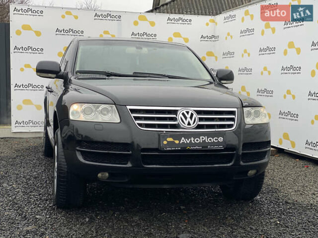 Черный Фольксваген Туарег, объемом двигателя 2.5 л и пробегом 373 тыс. км за 6950 $, фото 11 на Automoto.ua