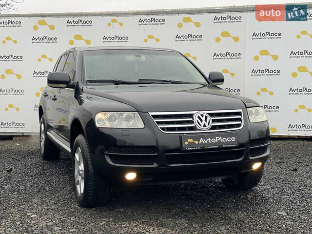 Черный Фольксваген Туарег, объемом двигателя 2.5 л и пробегом 373 тыс. км за 6950 $, фото 6 на Automoto.ua