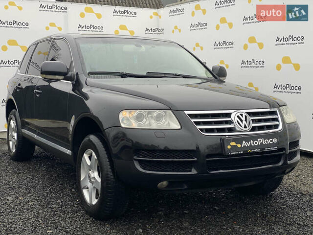 Черный Фольксваген Туарег, объемом двигателя 2.5 л и пробегом 373 тыс. км за 6950 $, фото 13 на Automoto.ua