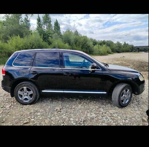 Черный Фольксваген Туарег, объемом двигателя 2.5 л и пробегом 426 тыс. км за 7400 $, фото 7 на Automoto.ua