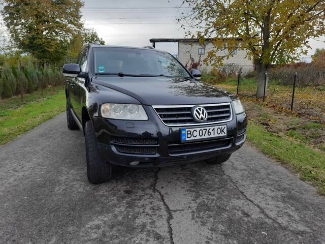 Черный Фольксваген Туарег, объемом двигателя 2.5 л и пробегом 221 тыс. км за 6400 $, фото 9 на Automoto.ua